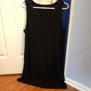 Black studded dress